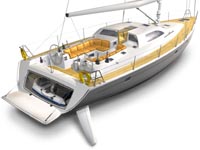 3D Yacht model